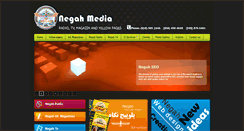 Desktop Screenshot of negahmedia.com